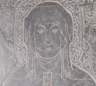 Kings Lynn - St Margaret Robert Braunche 1364 and wives Letitia and Margaret